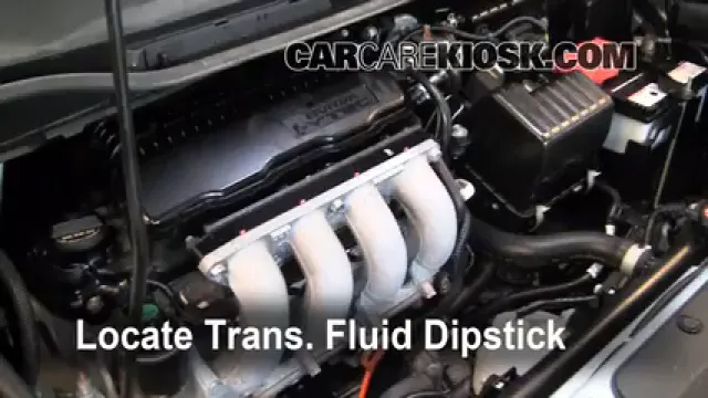 2010 Honda Fit Sport 1.5L 4 Cyl. Liquide de transmission Rajouter du liquide